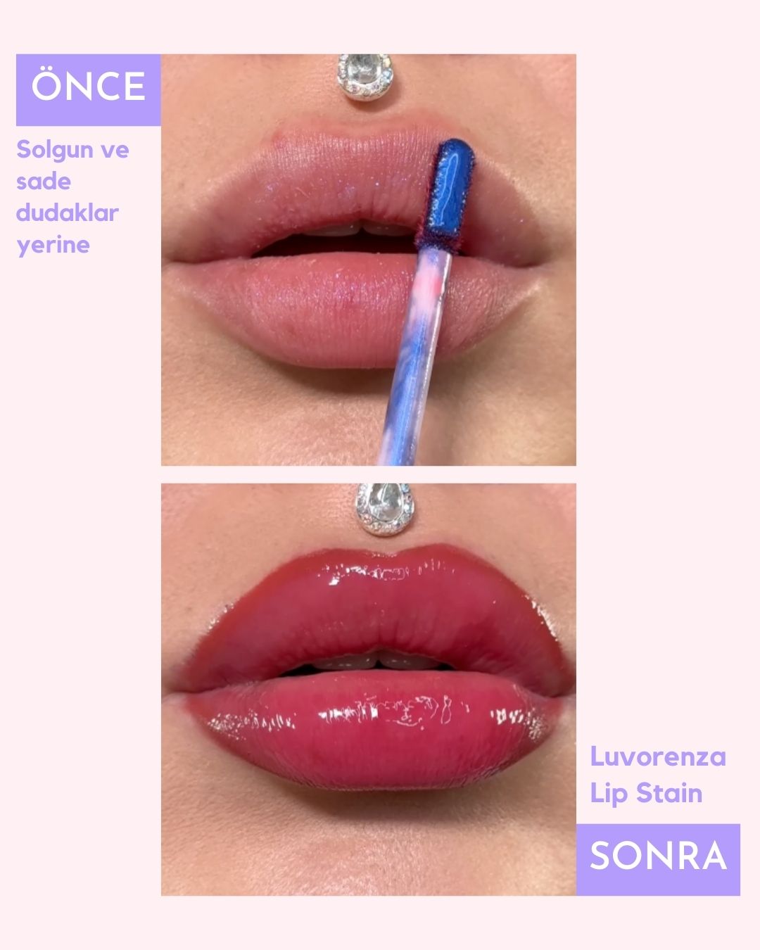 Luvorenza™ Soyulabilir Lip Stain