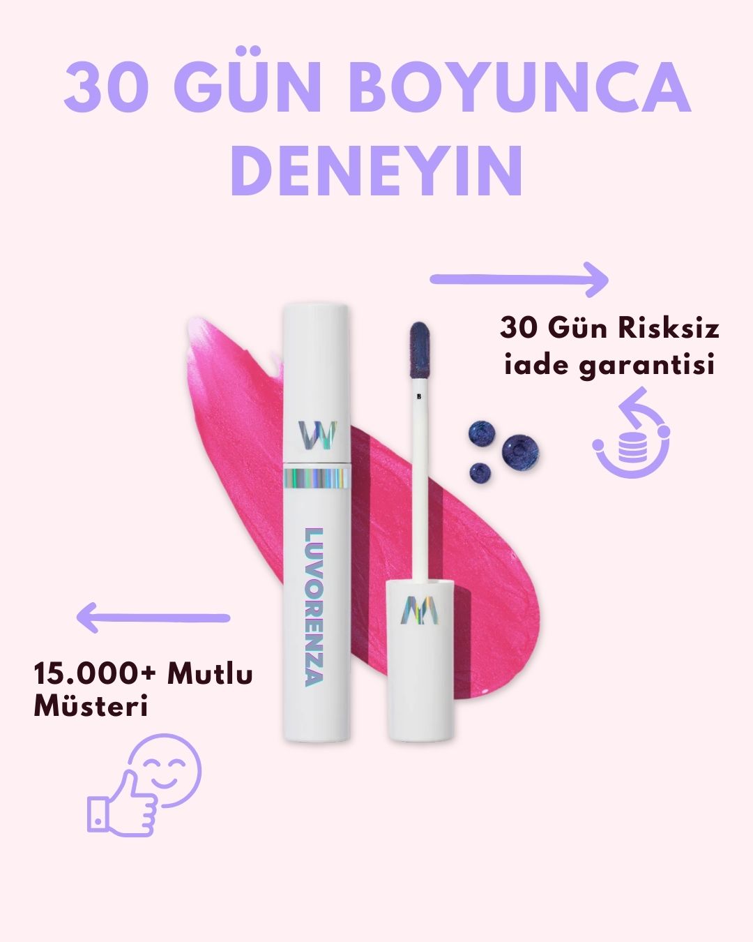 Luvorenza™ Soyulabilir Lip Stain
